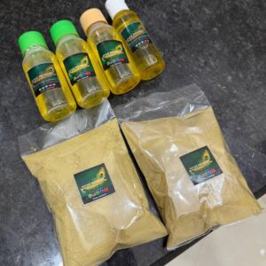 Instant / Sample Mehandi Kit (100g Powder + 50ml Oil) – Viyas Mehandi Madurai